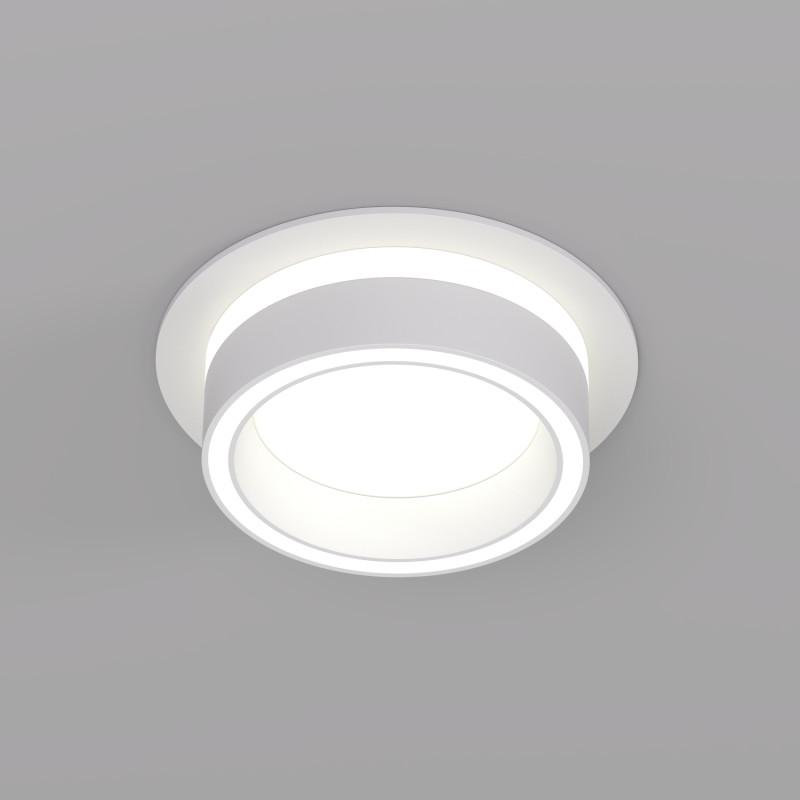 Светильник NIKO 15Вт GX53 IP20 LED встраив. акрил алюм. бел. DENKIRS 772633