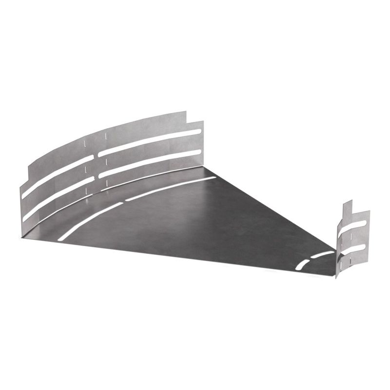 Угол для лотка горизонтальный изменяемый 0-45град. 400х80 Стандарт Промрукав PR16.0995