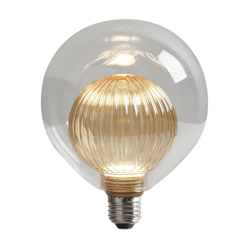 Лампа светодиодная филаментная Loft 271 G125G8027 4Вт 3000К E27 Voltega 8572