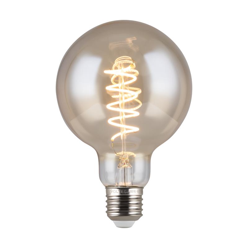 Лампа светодиодная филаментная Loft 271 G95 4Вт 2700К E27 Voltega 8516