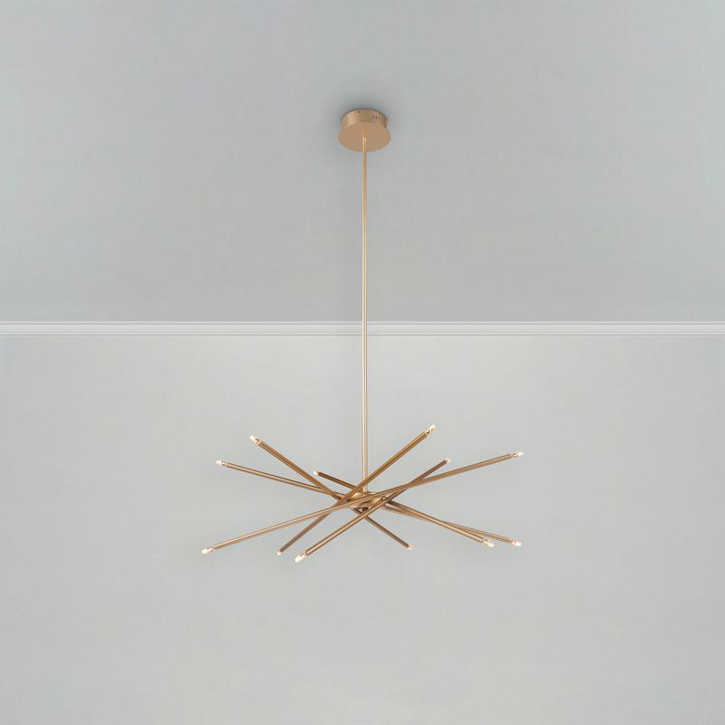 Светильник подвесной Сane 12х10Вт G4 IP20 Freya FR5337PL-12G