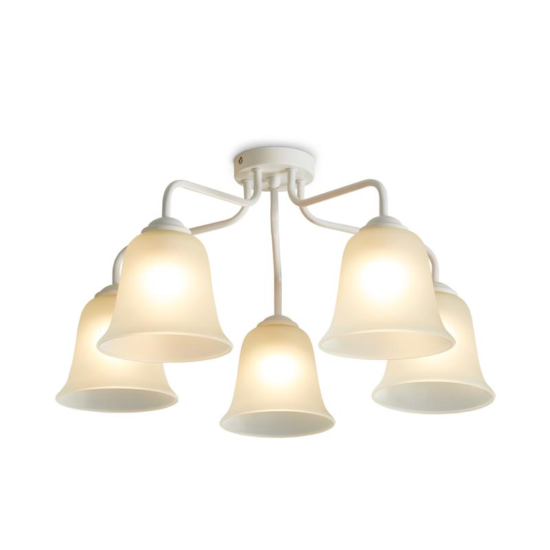 Светильник потолочный Bells 5х60Вт E27 IP20 Freya FR5448CL-05W