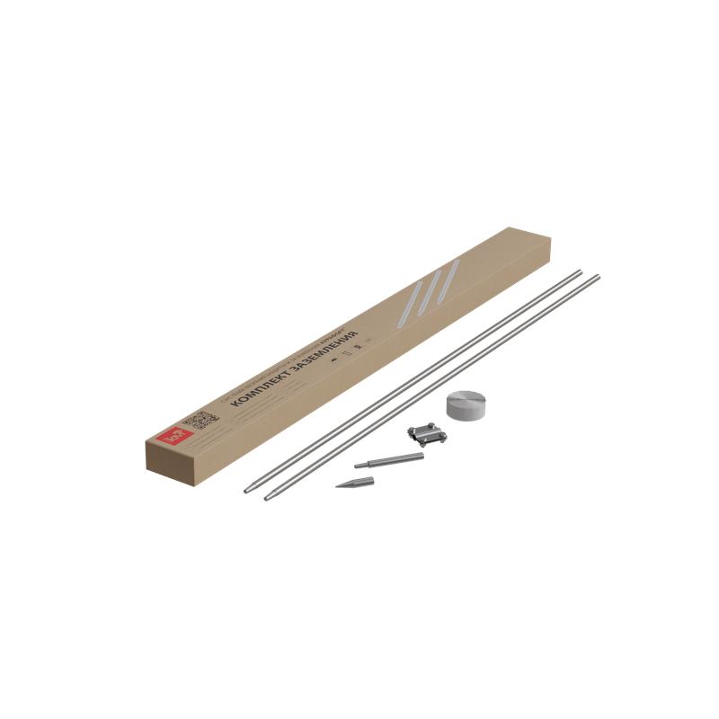 Комплект заземления из 2 стержней d20мм L=3м безмуфтовый (конус морзе) KTZ-D20-L3 TD КМ MA0781