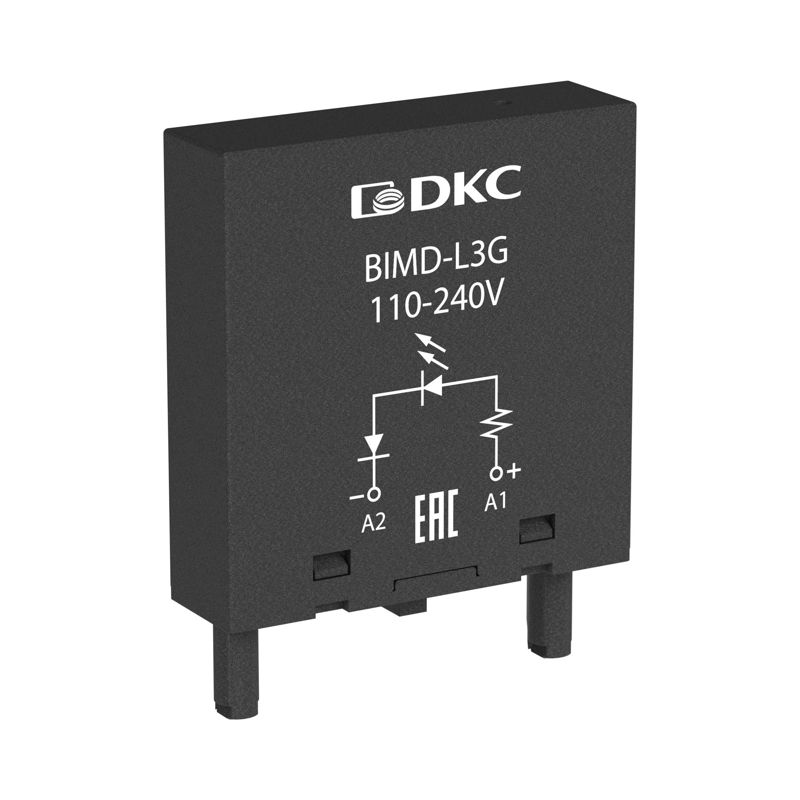 Модуль индикации и защиты RC-цепочка 110-240В AC/DC DKC BIMD-RC3