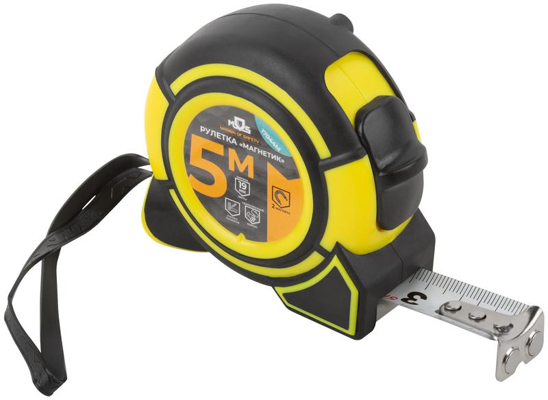 Рулетка Магнетик 5мх19мм MOS 17044М