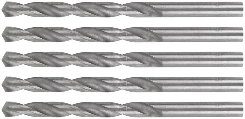 Сверло по металлу HSS угол заточки 118град. 6.0х93мм (уп.5шт) MOS 35567М