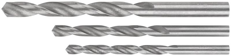 Набор сверл по металлу HSS угол заточки 118град. в блистере 3шт (5-6-8мм) MOS 35604М