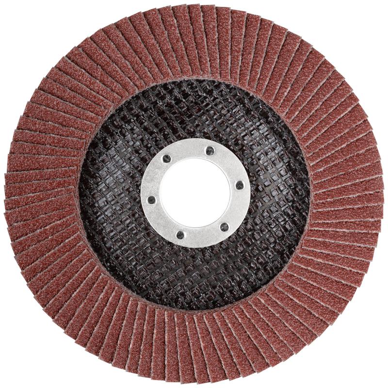 Круг лепестковый торцевой плоский 125мм P 80 MOS 39876М