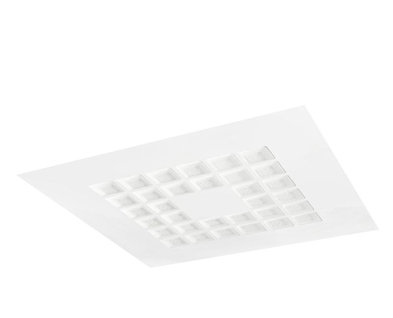 Светильник светодиодный ДВО CP 30 R 38 MP 940 2 W60L60 WH 595х595х21мм 25Вт 4000К IP20 DALI встраив. панель бел. Русский Свет 14063023849