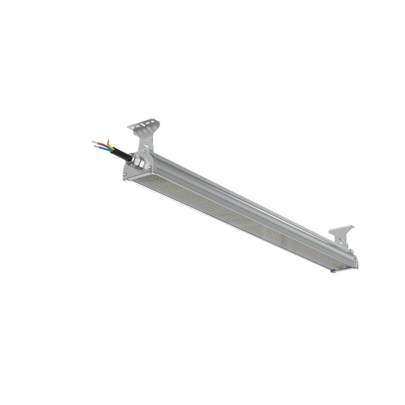 Светильник светодиодный ДСП WP 24 C 90W N 840 2 L900 SI CL 980х100х85мм 90Вт 4000К IP66 пылевлагозащ. Русский Свет 27072423937