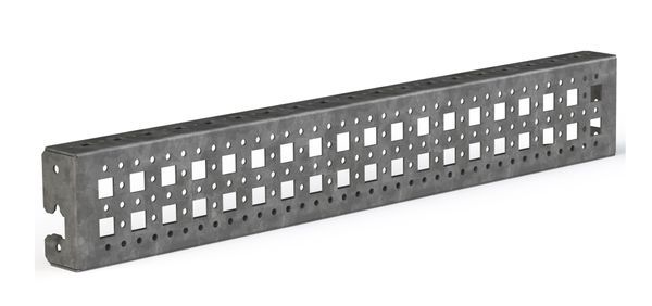 Рейка монтажная перфорированная широкая Д300 AleSta (уп.2шт) EKF AleSta-ARW300