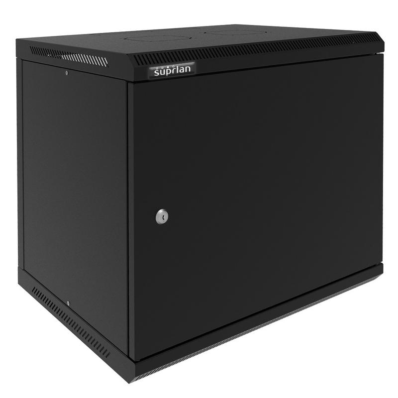 Шкаф телекоммуникационный настенный ТВС-9U-600-600-МР-9005 SUPRLAN 05-2097-B