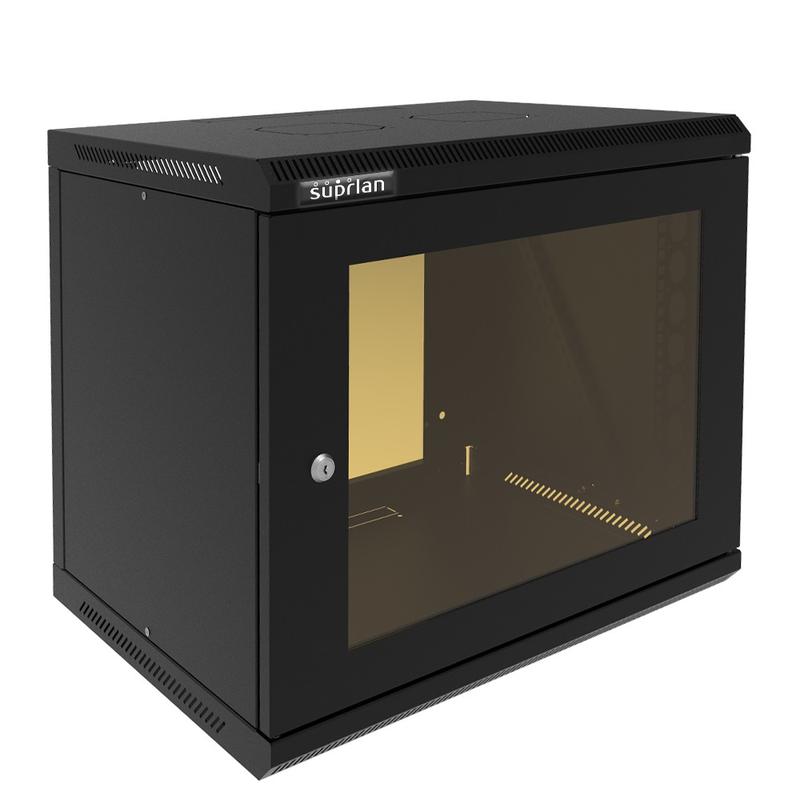 Шкаф телекоммуникационный настенный ТВС-9U-600-600-СР-9005 SUPRLAN 05-2096-B