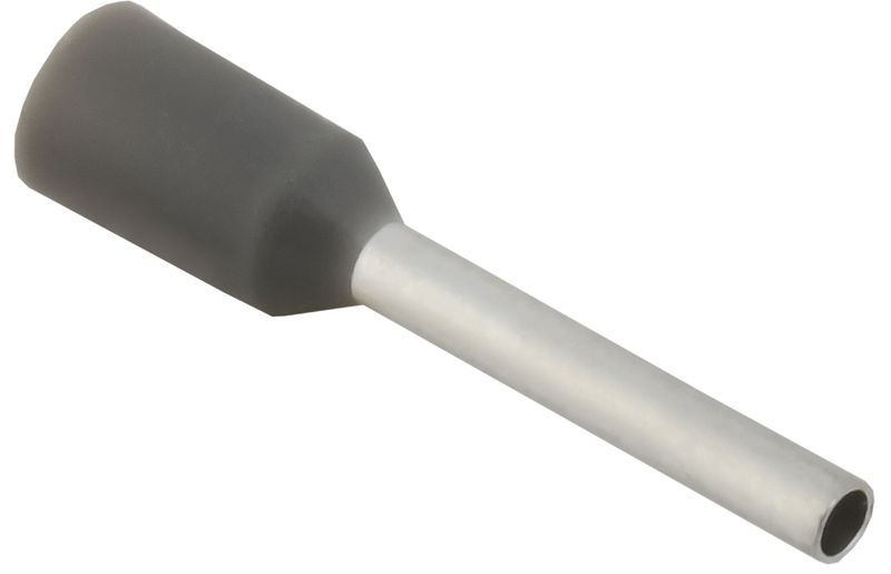 Наконечник НШВИ 0.75-10 сер. (уп.20шт) IEK UGN11-C75-010-020