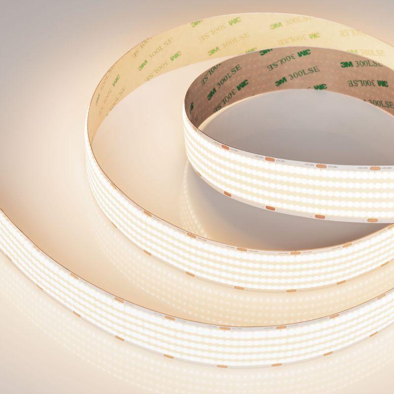 Лента светодиодная COB-X1600-30mm 24V Warm 3500К 40Вт/м IP20 CRI>90 (уп.5м) Arlight 052222