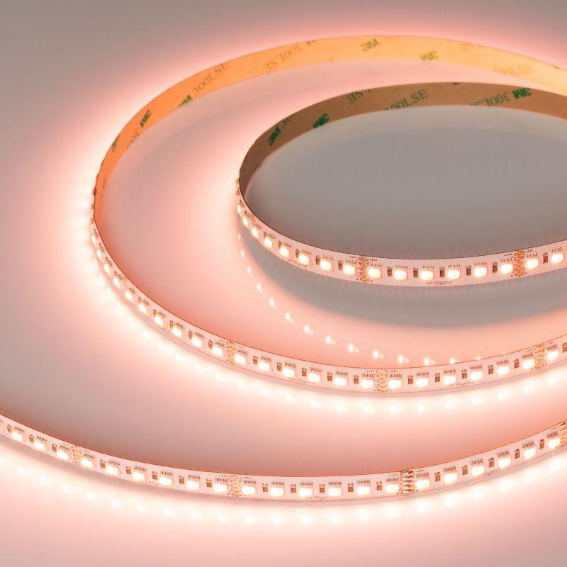 Лента светодиодная RT-H120-10mm 24V RGBW-Warm-4-in-1 25Вт/м IP20 4040 открыт. (уп.5м) Arlight 048746