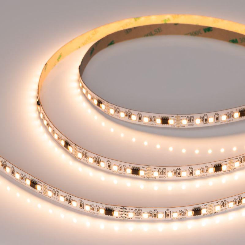 Лента светодиодная SPI-A120-10mm 24V Warm2700-PX6-BPT 11Вт/м IP20 2835 бегущий огонь (уп.5м) Arlight 049437