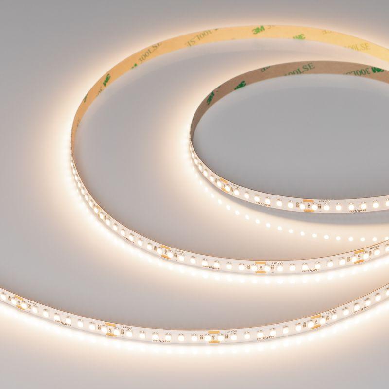 Лента светодиодная UL-A176-8mm 24V Warm 3500К 15Вт/м IP20 (уп.5м) Arlight 048133