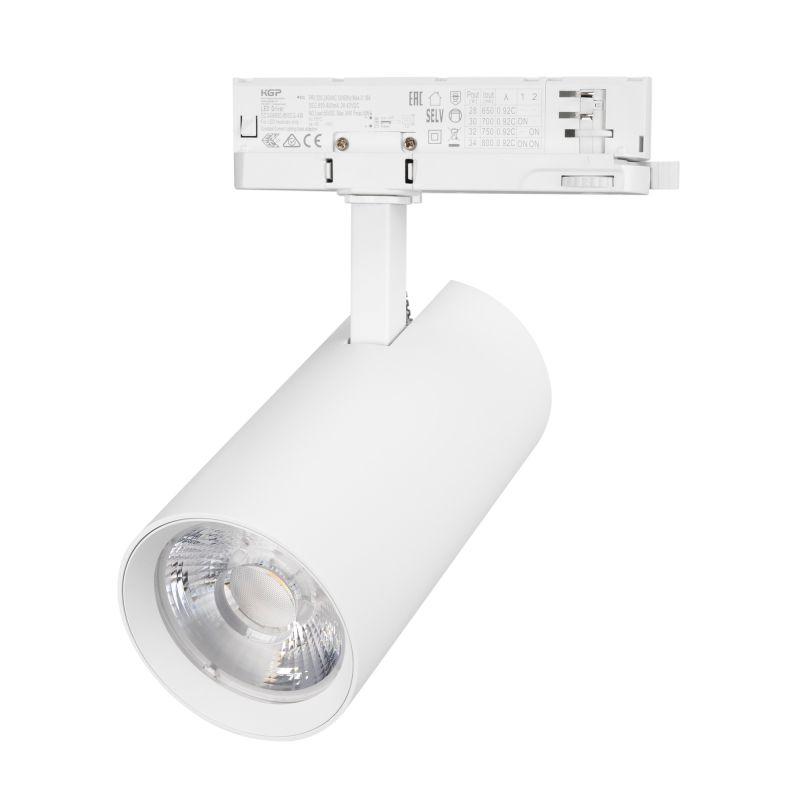 Светильник светодиодный LGD-GERA-4TR-R90-30W Day4000 WH 15deg 230В IP20 30Вт 4000К метал. Arlight 055125
