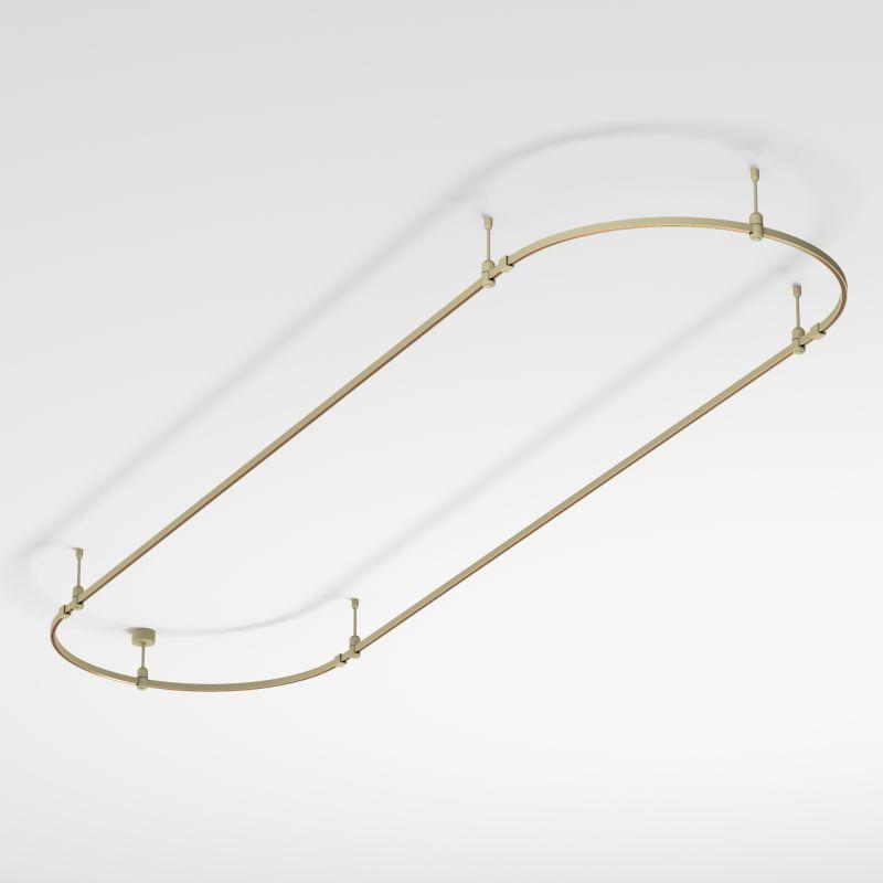 Трек ART-APRIORI-OVAL-ROD-200-3000х1000 OG IP20 метал. Arlight 054394