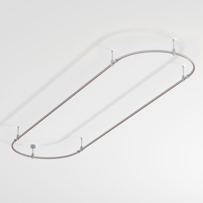 Трек ART-APRIORI-OVAL-ROD-200-3000х1000 TN IP20 метал. Arlight 050196
