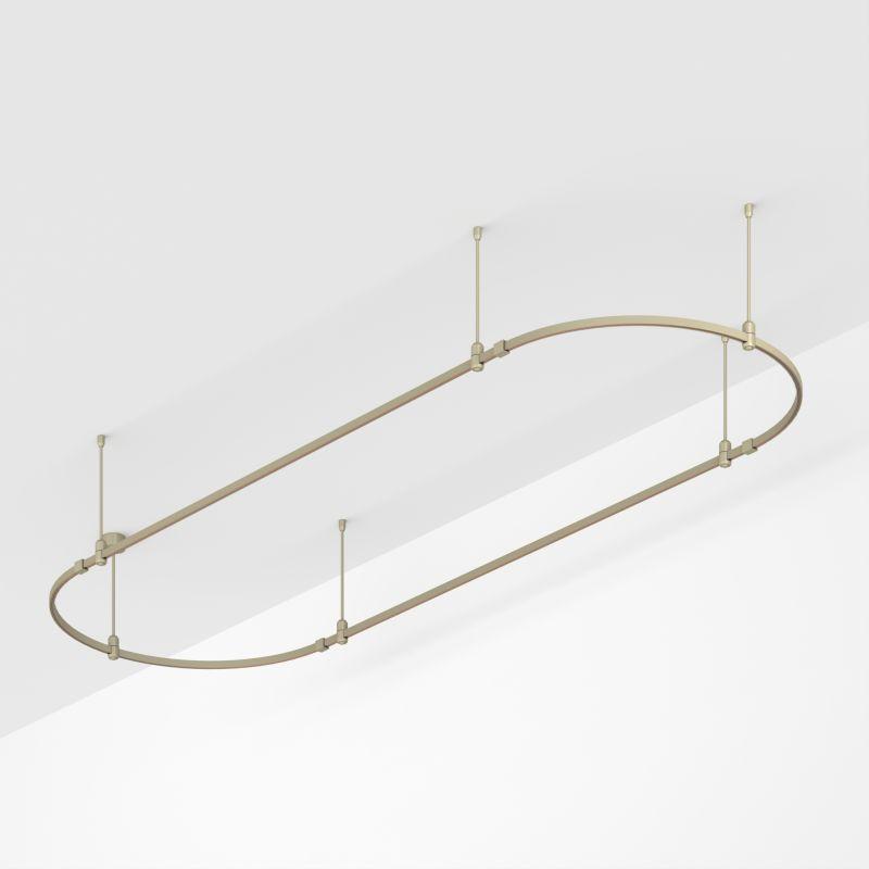 Трек ART-APRIORI-OVAL-ROD-400-3000х1000 OG IP20 метал. Arlight 054395