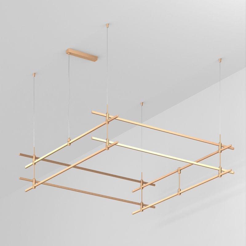 Трек ART-APRIORI-QUADRAT-2-HANG-2000х2000 GD IP20 метал. Arlight 048547