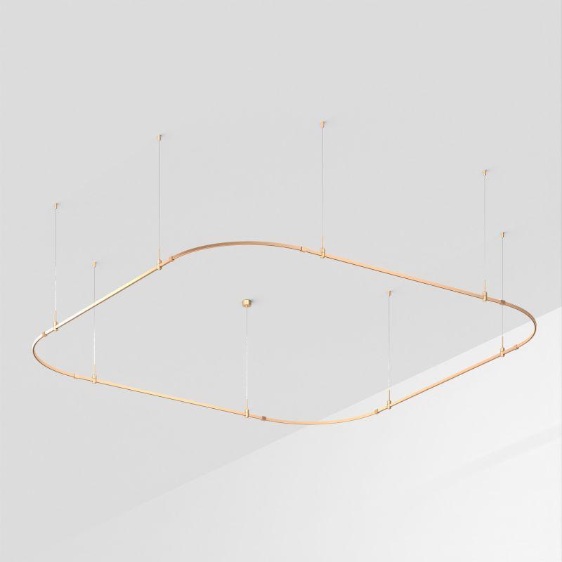 Трек ART-APRIORI-QUADRAT-SOFT-HANG-3500х3500 GD IP20 метал. Arlight 048514