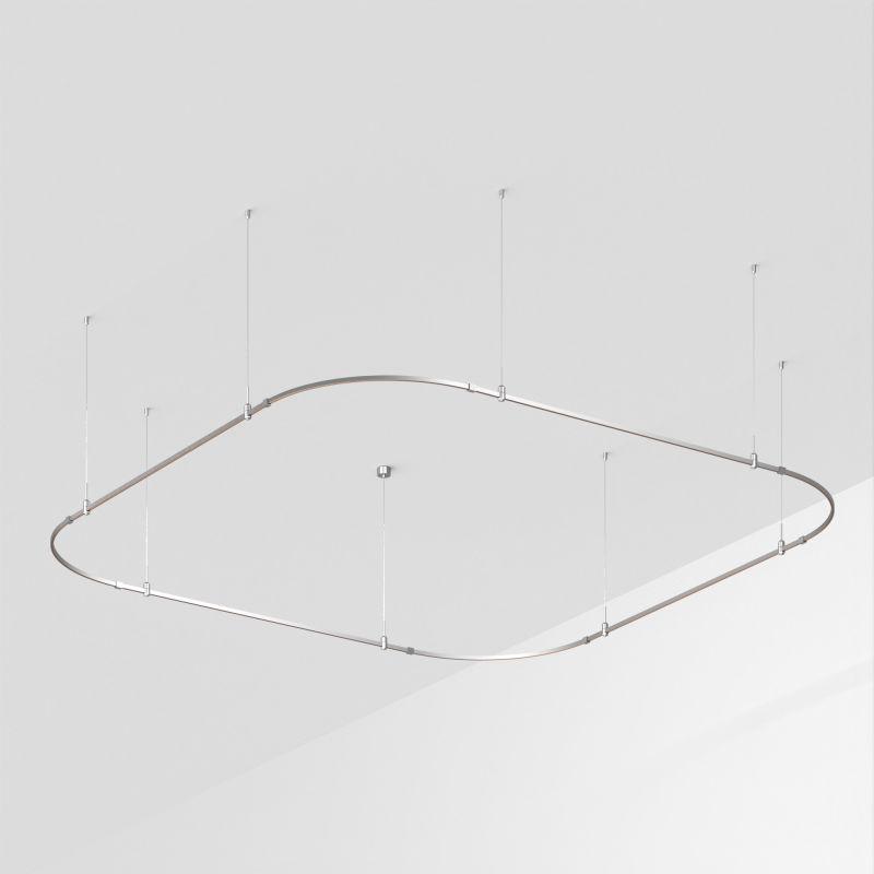 Трек ART-APRIORI-QUADRAT-SOFT-HANG-3500х3500 TN IP20 метал. Arlight 050200