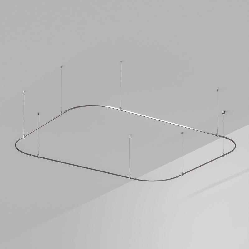 Трек ART-APRIORI-RECTANGLE-SOFT-HANG-4500х3500 TN IP20 метал. Arlight 054516