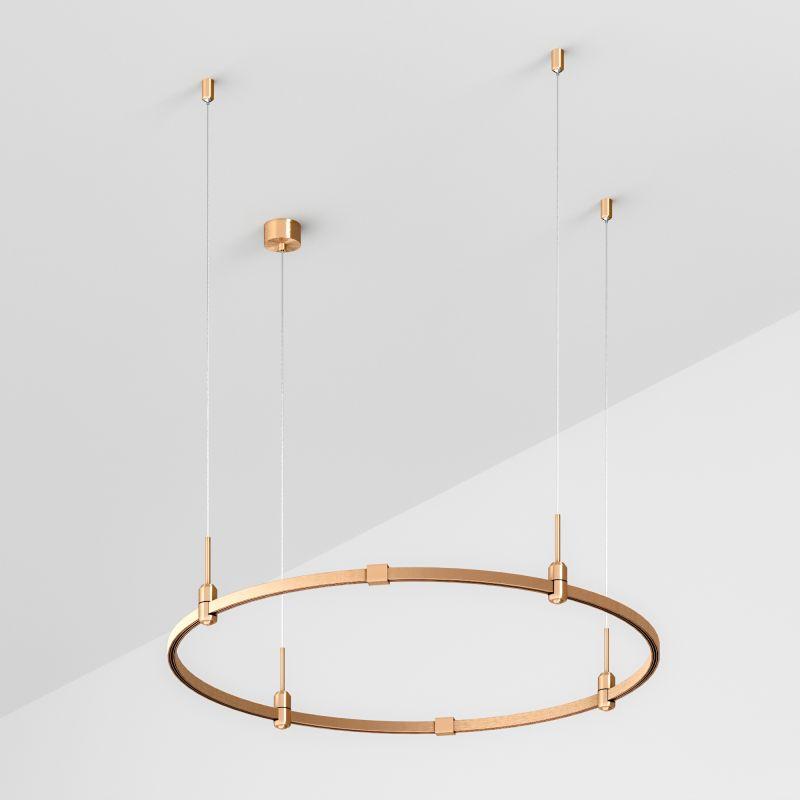 Трек ART-APRIORI-ROUND-HANG-R1000 GD IP20 метал. Arlight 048474