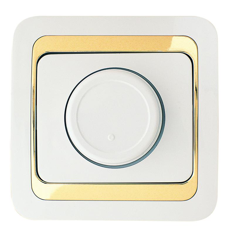 Диммер 1000Вт Mimoza с зол. вставкой Makel 12293