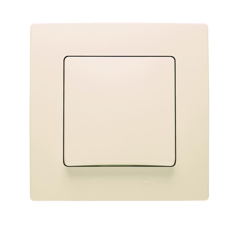 Выключатель 1-кл. Lillium Makel 32010001
