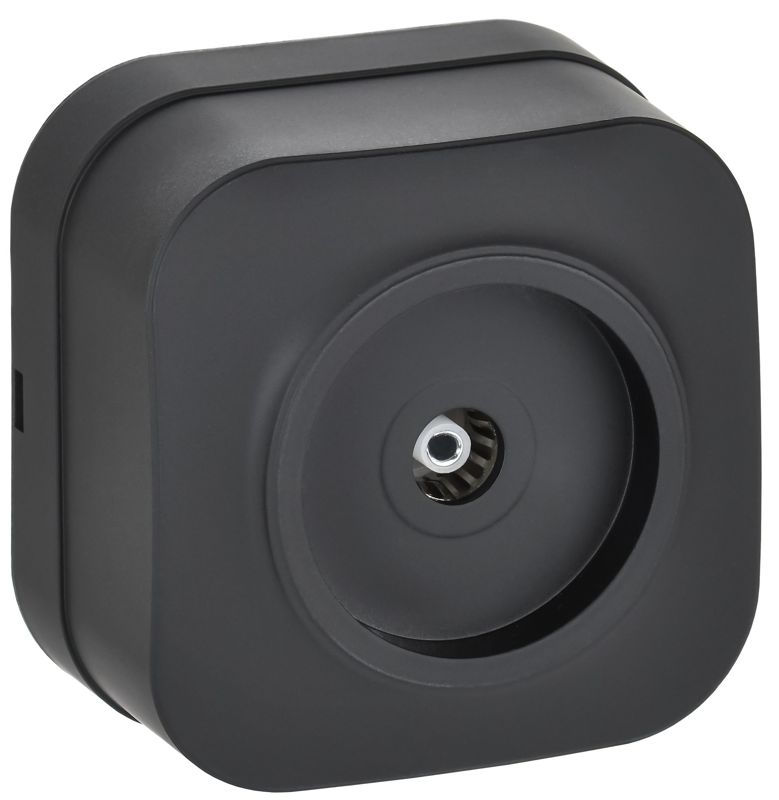 Розетка телевизионная TV 1-м ОП GLORY РТВ20-ХЧм черн. матов. IEK EAH10-K02M