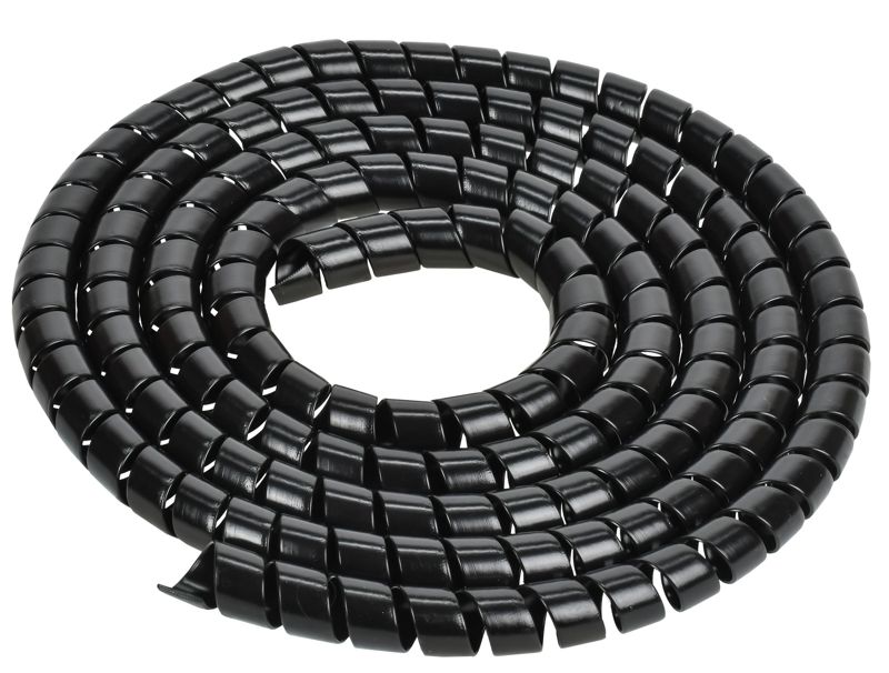 Спираль монтажная СП-16 черн. (уп.2м) IEK USWB1-16-02-K02