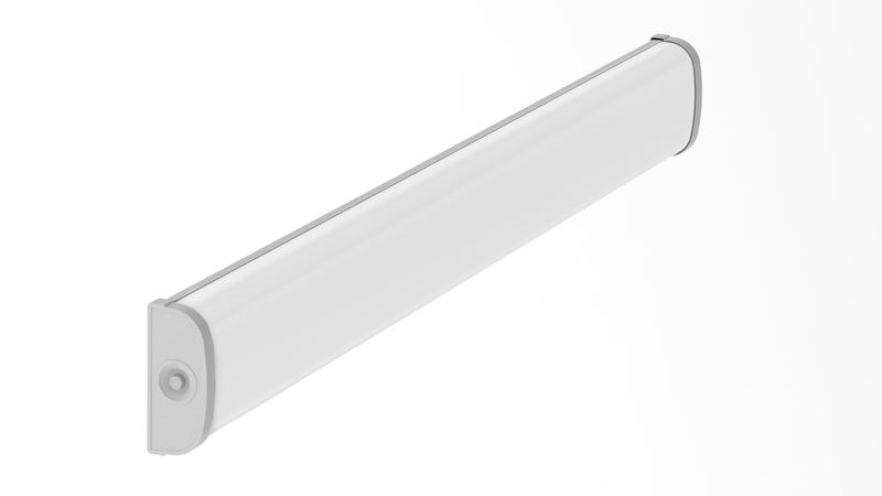 Светильник светодиодный SMILE 16 4000К IP20 547х140х67 CRI80 milky сер. CSVT ЦБ-00009153