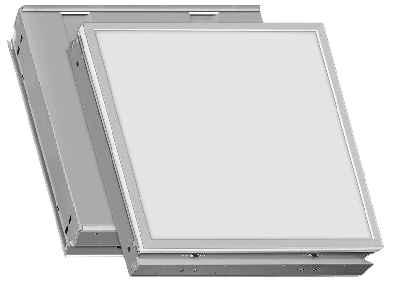 Светильник светодиодный OPERLUX-А 50 4000К IP20 607х588х80 CRI80 prisma с БАП на 1ч бел. LUXDATOR CON CSVT ЦБ-00008444