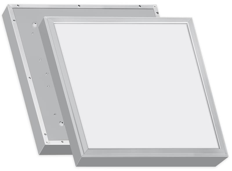 Светильник светодиодный UNIVERSAL-А 50 6500К IP20 595х595х55 CRI80 opal-sand с БАП на 1ч бел. LUXDATOR CON CSVT ЦБ-00008462