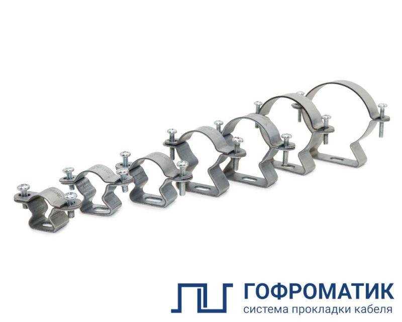 Хомут трубный ХТс-01-40 сталь ГОФРОМАТИК zeta45974