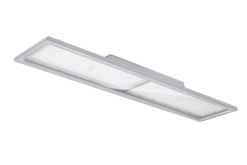 Светильник светодиодный ДСП IB 24 S 200W HR-1 840 L700 GR CL 745х150х110мм 200Вт 4000К IP65 HB 30х70 High Bay линейный подвесной со стекл. сер. Русский Свет 16092424035