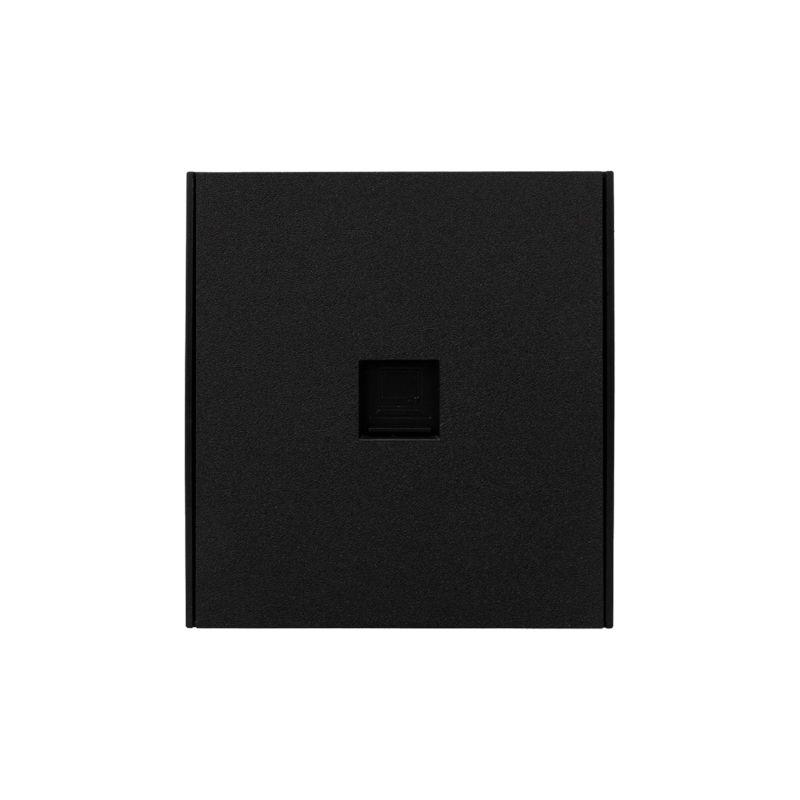 Розетка компьютерная СП STRONG MIELE RJ45 кат.6 антрацит Kranz KR-78-0724-5