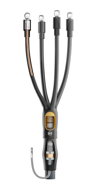 Муфта кабельная концевая универс. 1кВ HT1P-01/4x150-240L16 (4КВНтп-1-150-240) бумажн. изоляция; с болтов. наконечн.; ППД НИЛЕД 16001481