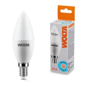 Лампа светодиодная 10Вт 6500К E14 WOLTA 25WC10E14