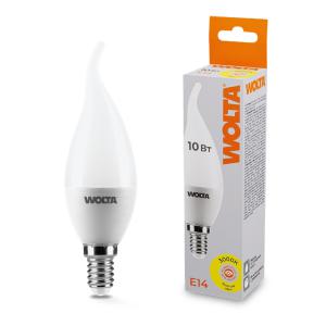 Лампа светодиодная 10Вт 3000К E14 WOLTA 25YCD10E14