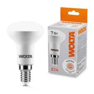 Лампа светодиодная 7Вт 4000К E14 WOLTA 25S50R7E14