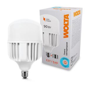 Лампа светодиодная 90Вт 6500К E27/E40 WOLTA 25WHP90E27/40