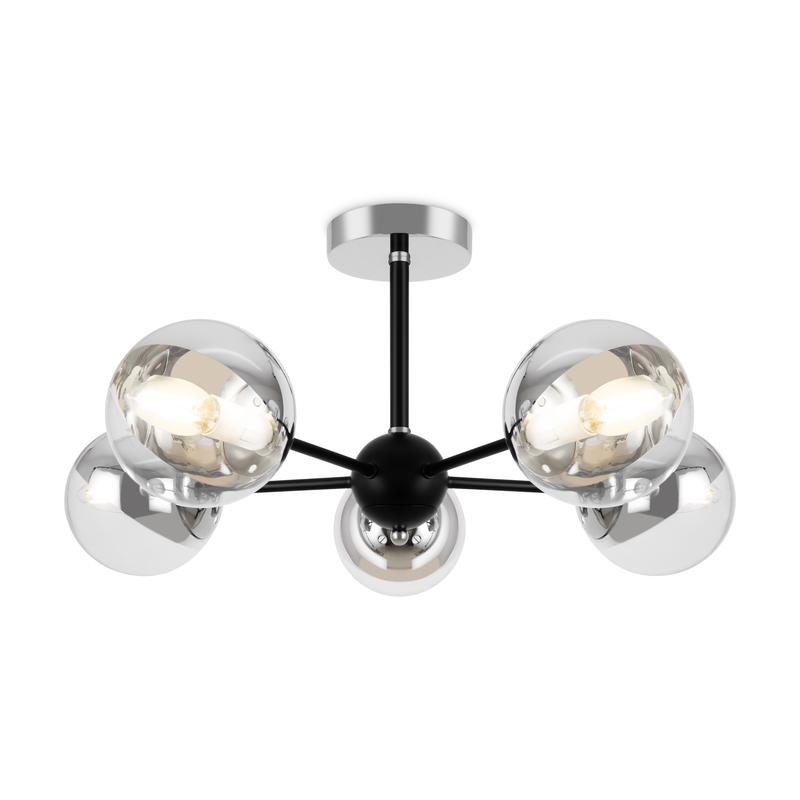 Светильник Sonnet 40Вт E14х5 IP20 подвесной Freya FR5271PL-05B