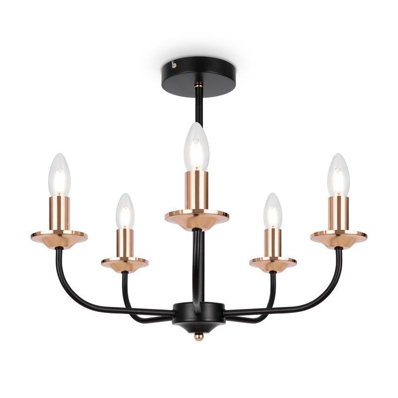 Светильник New Series 010 40Вт E14х5 IP20 потолочн. Freya FR4013CL-05GB