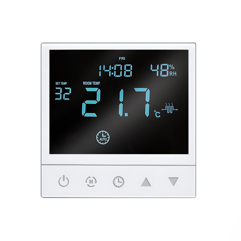 Термостат электронный 16А для теплого пола с датчиком +5-+40град.C в сборе бел. UNIVersal A0065