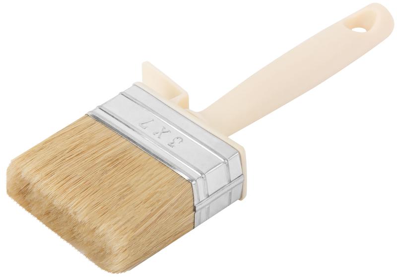 Макловица "мини" 30х70мм натур. свет. щетина пластик. корпус КУРС 01661